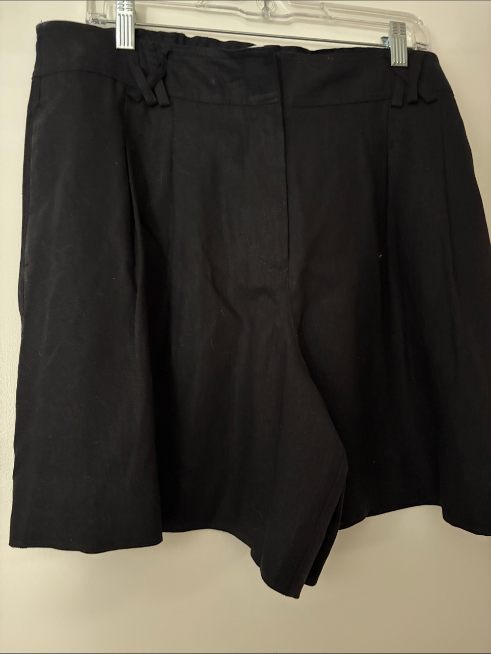Simply Vera Vera Wang Black Tailored Bermuda Shorts